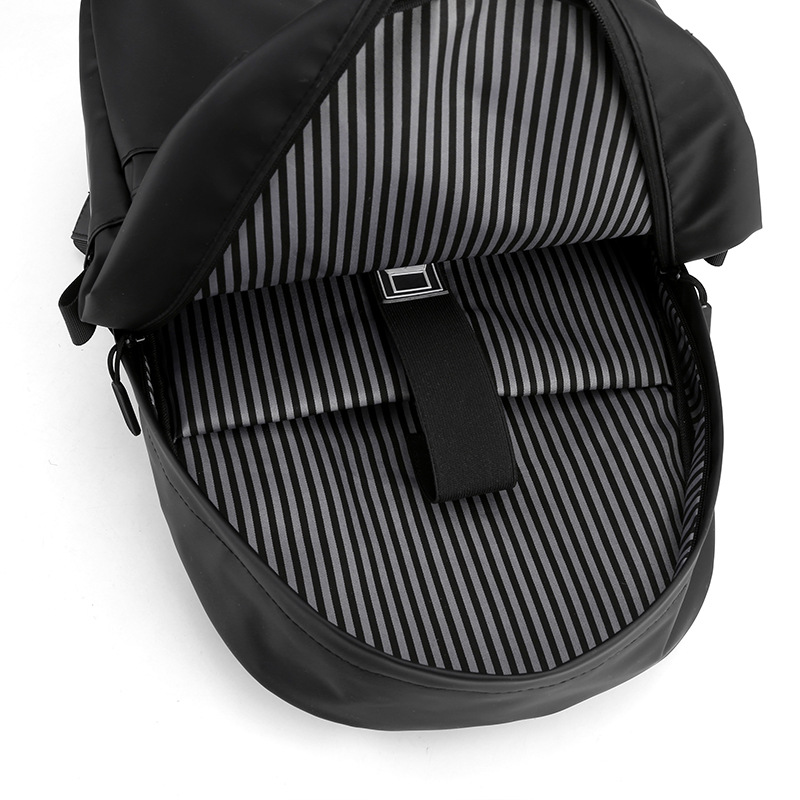 New men's business backpack, outdoor water-resistant backpack, commuting computer backpack, large-capacity junior and senior high school schoolbag Item Picture