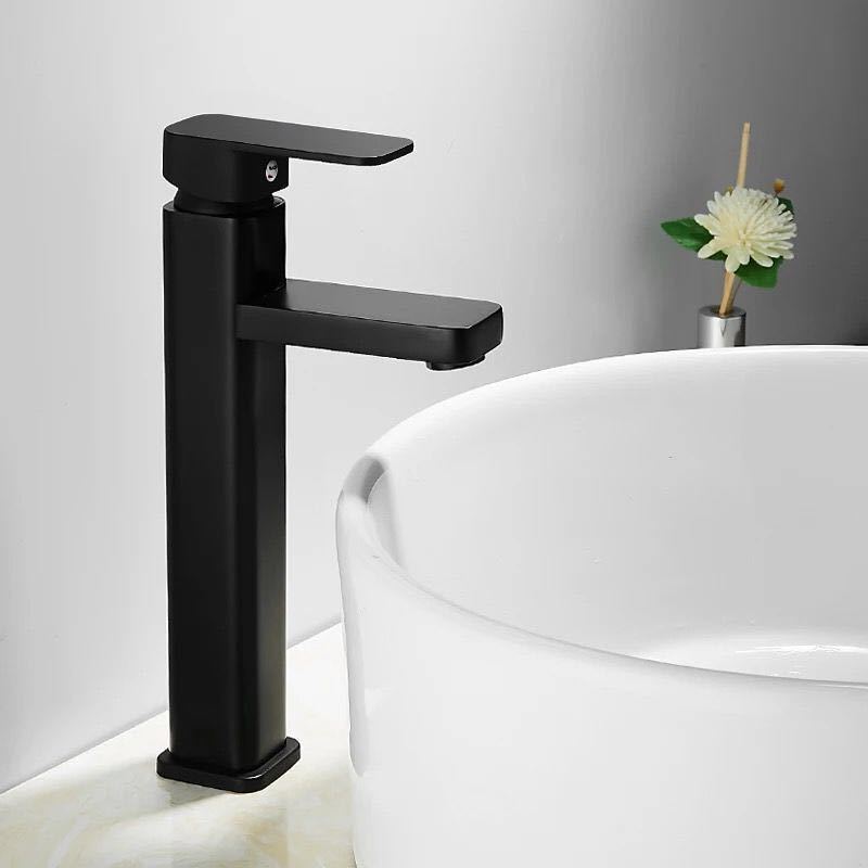 Stainless steel cold and hot dual-purpose cross-border single-cooling washbasin faucet, washbasin, sink, bathroom cabinet faucet Specification drawing