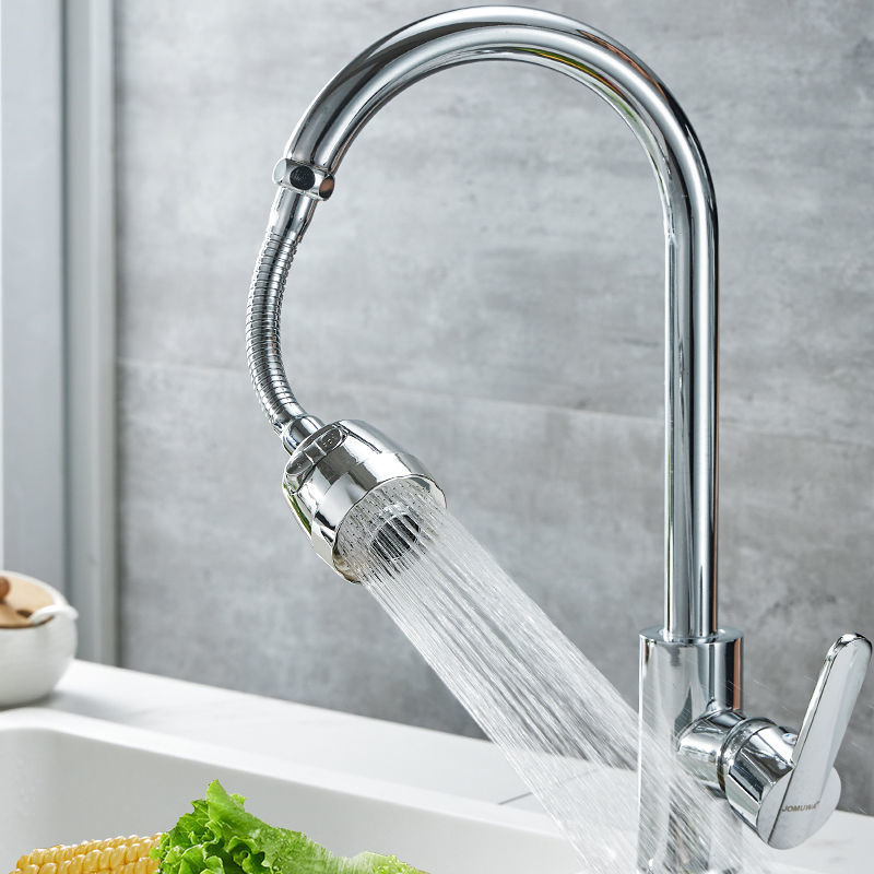 Kitchen faucet filter, extension device, showerhead, water saver, foaming device, water saver, splash-proof faucet nozzle Application Scenario