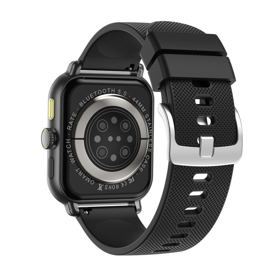 The new M12 smartwatch features a 1.83-inch square screen with a screen-off pointer, suitable for both men and women details Picture