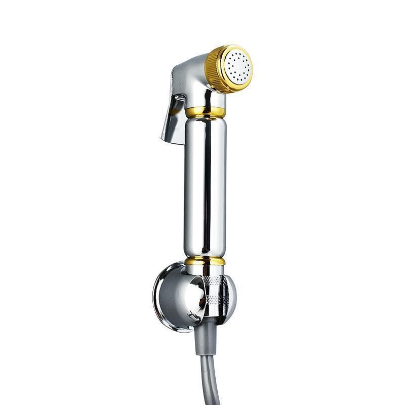 All-copper toilet spray gun set, companion toilet, bathroom cleaning, flushing, feminine wash, pressurized nozzle, shower head, faucet Item Picture