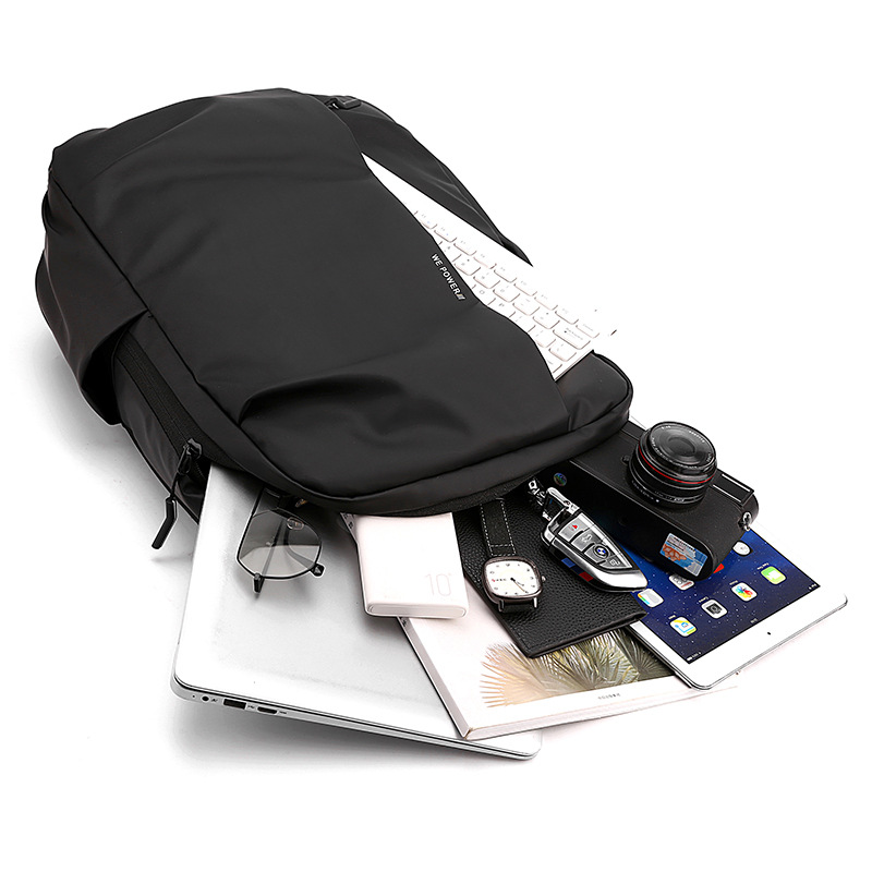 WEPOWER's new lightweight and large-capacity backpack is a high-end student backpack for commuting, simple and casual hand-held backpack Specification drawing