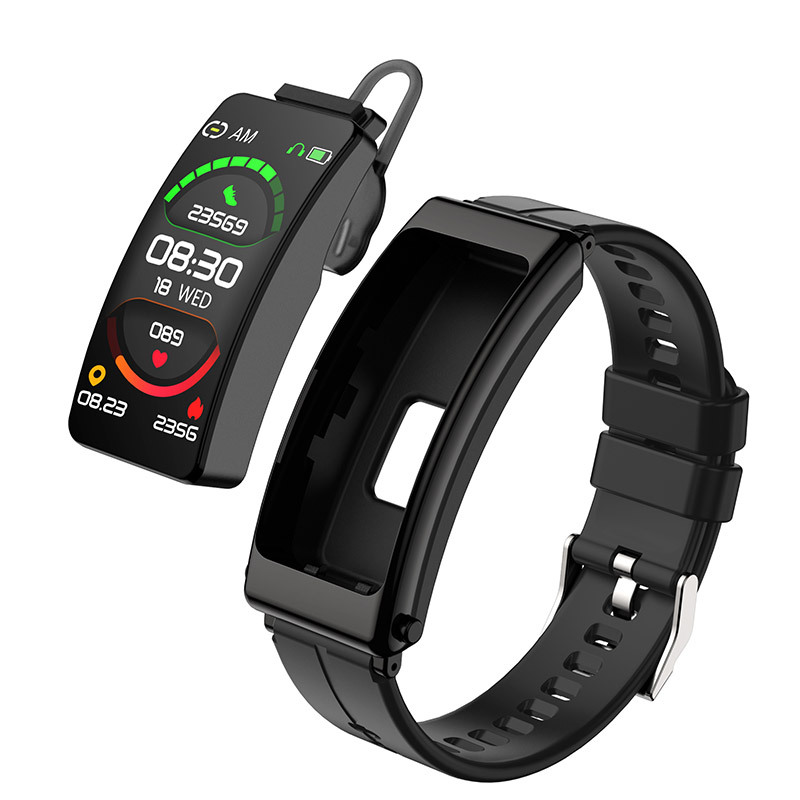 The new smart bracelet, Bluetooth headset, dual-purpose communication smartwatch K13, heart rate, blood pressure, blood oxygen and pedometer details Picture