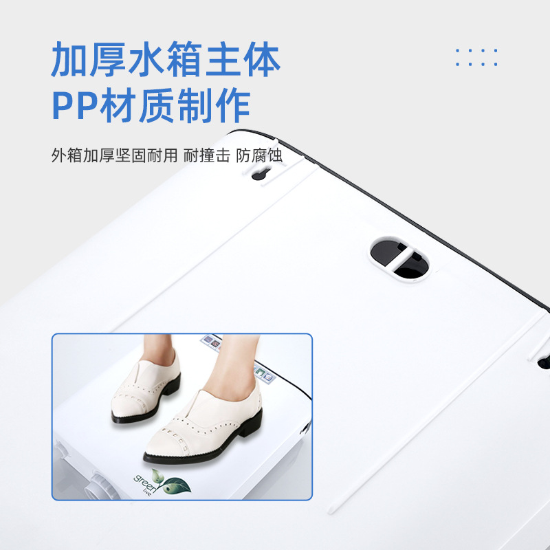 Household bathroom water tank squat toilet, energy-saving toilet water tank, large flushing force, thickened squat toilet, wall-mounted toilet flushing water tank Specification drawing