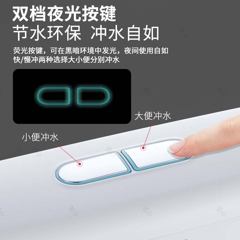 Squat toilet, water tank toilet, strong flushing force, bathroom flushing water tank toilet, household wall-mounted squat toilet, plastic water tank Specification drawing