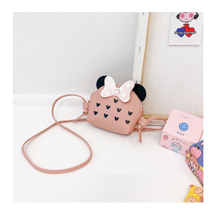 Cute women's bag 2025 New Korean style personalized trendy cartoon fashion bag, cute single-shoulder crossbody children's bag Specification drawing