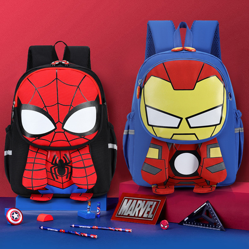 Kindergarten schoolbags, children's cute baby backpacks, new super cute boys' lightweight and load-reducing backpacks for export full figure