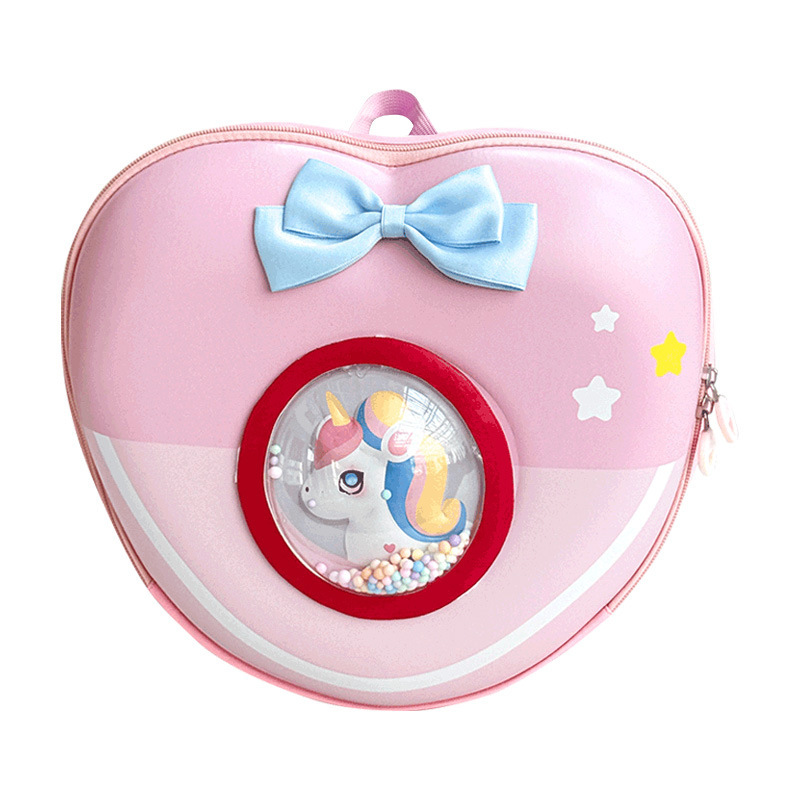 New love children's small schoolbags, cute backpacks for boys and girls, snack backpacks for kindergarten small class babies, cross-border Item Picture