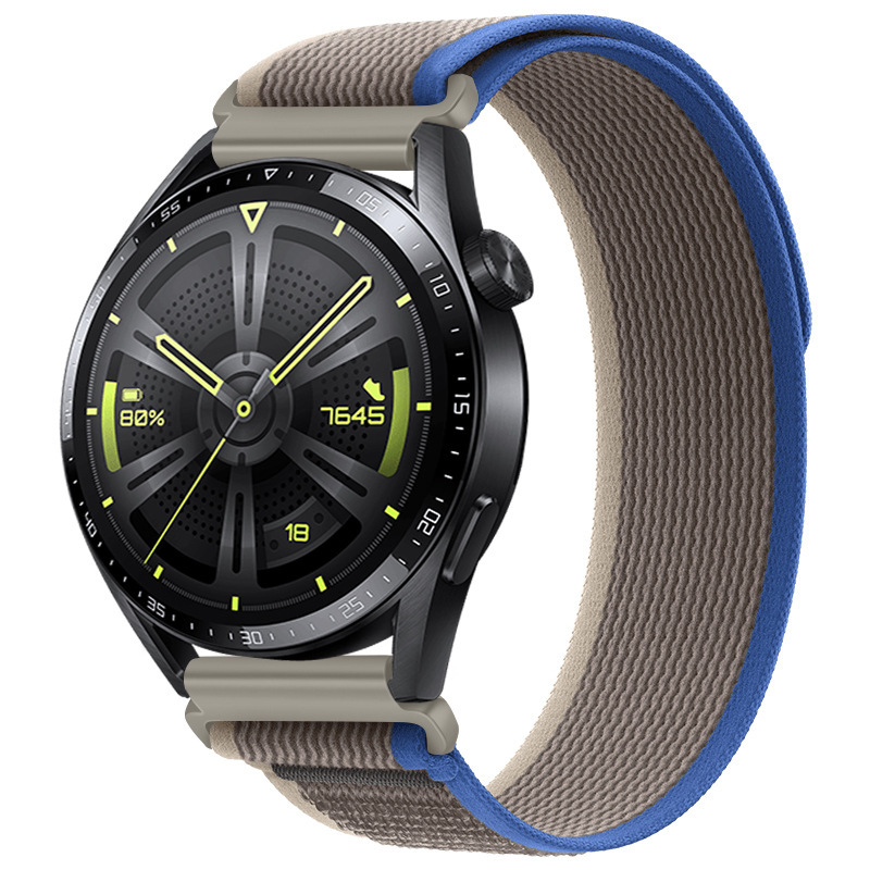 Compatible with Huawei watch GT 5/4 Pro watch strap and Garmin Samsung Watch 7/6 wild diameter loop nylon strap Item Picture
