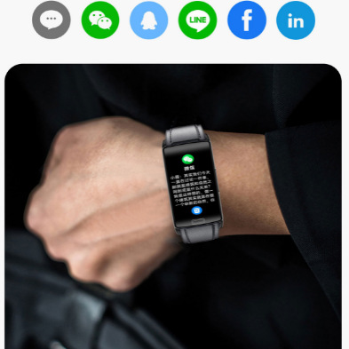 New cross-border smart bracelet watch, non-invasive blood sugar, blood pressure, blood oxygen, body temperature monitoring, sports waterproof electronic product details Picture