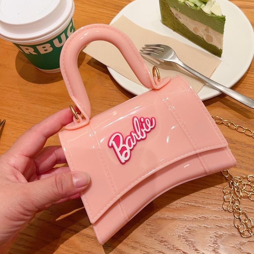In 2025, the new cross-border bestseller macaron candy-colored jelly bag, hand-held bill of lading, shoulder crossbody, children's and girls' bag, and coin purse details Picture