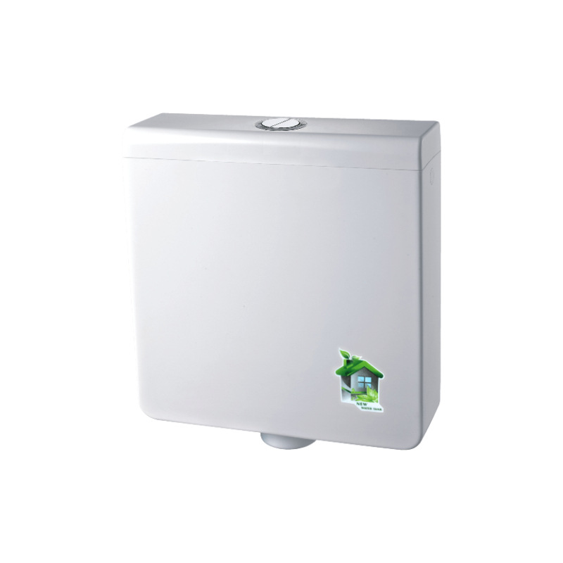 Guangdong bathroom manufacturer wholesale hand-pressed plastic toilet squat toilet water tank Item Picture