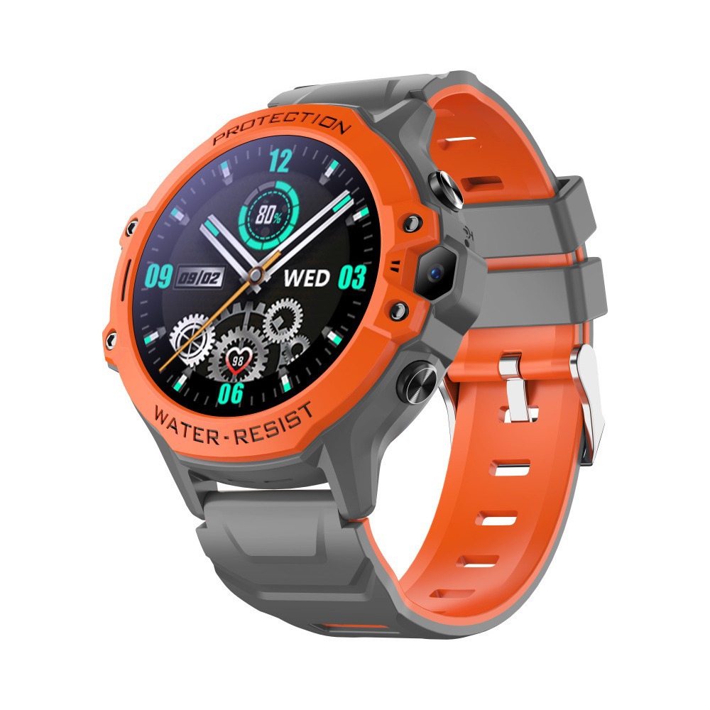 Cross-border exclusive round-screen 4G children's smartwatch with GPS positioning and card insertion for video calls K55H details Picture
