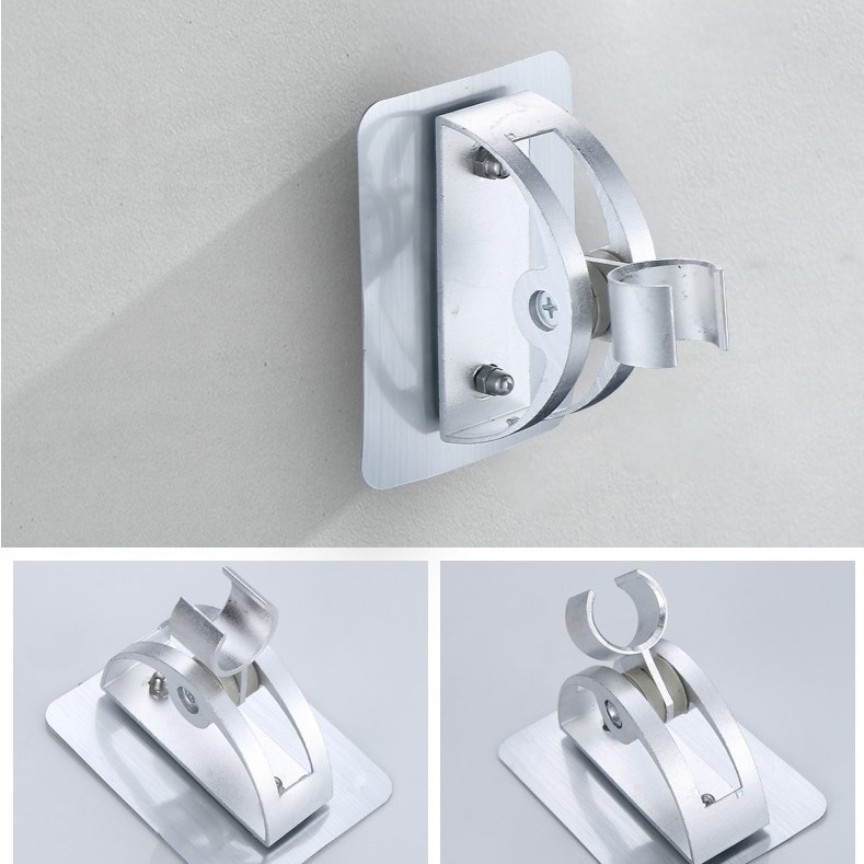 Shower head bracket, fixed seat, shower head, suction cup, shower accessories, no drilling, rain shower, bathroom lotus pod base Specification drawing