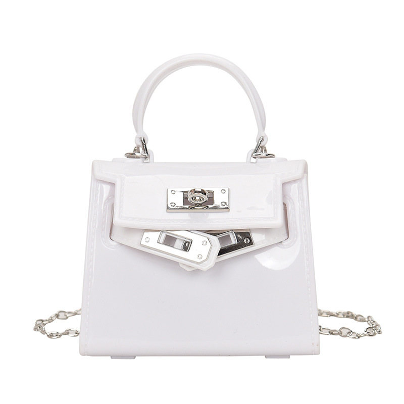2025 New jelly bag, cute mini bag opening, red envelope, versatile chain children's bag, single-shoulder crossbody small bag Item Picture