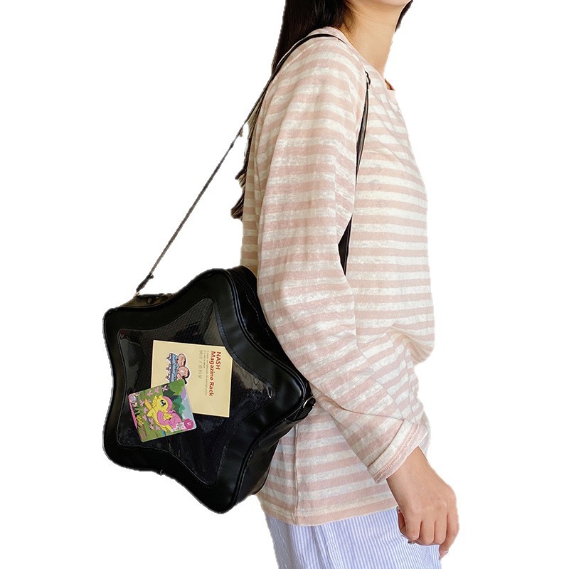 This year's popular color bags, 2025 new star bags, Japanese-style sweet single-shoulder bags, crossbody bags, women's bags, cross-border Item Picture