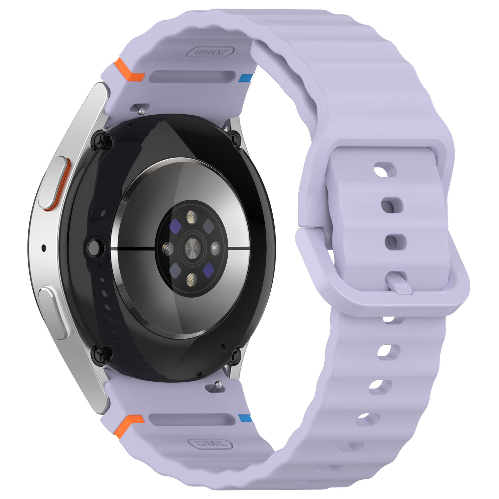 Suitable for Samsung Galaxy Watch7/FE wavy stitching model Watch6 5 4 color buckle silicone watch strap Application Scenario