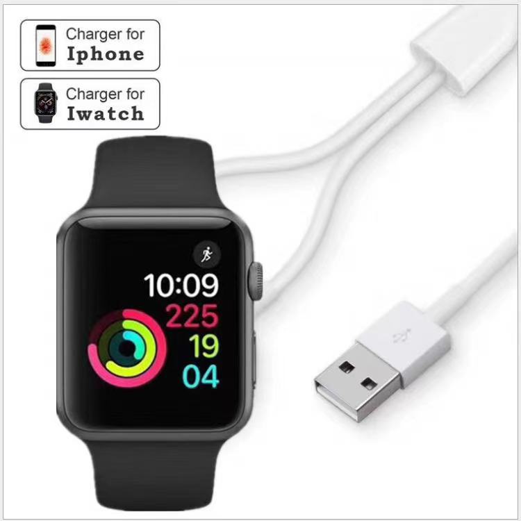 Compatible with Apple Watch Charger Type-C magnetic iWatch wireless charger USB123456789 Application Scenario