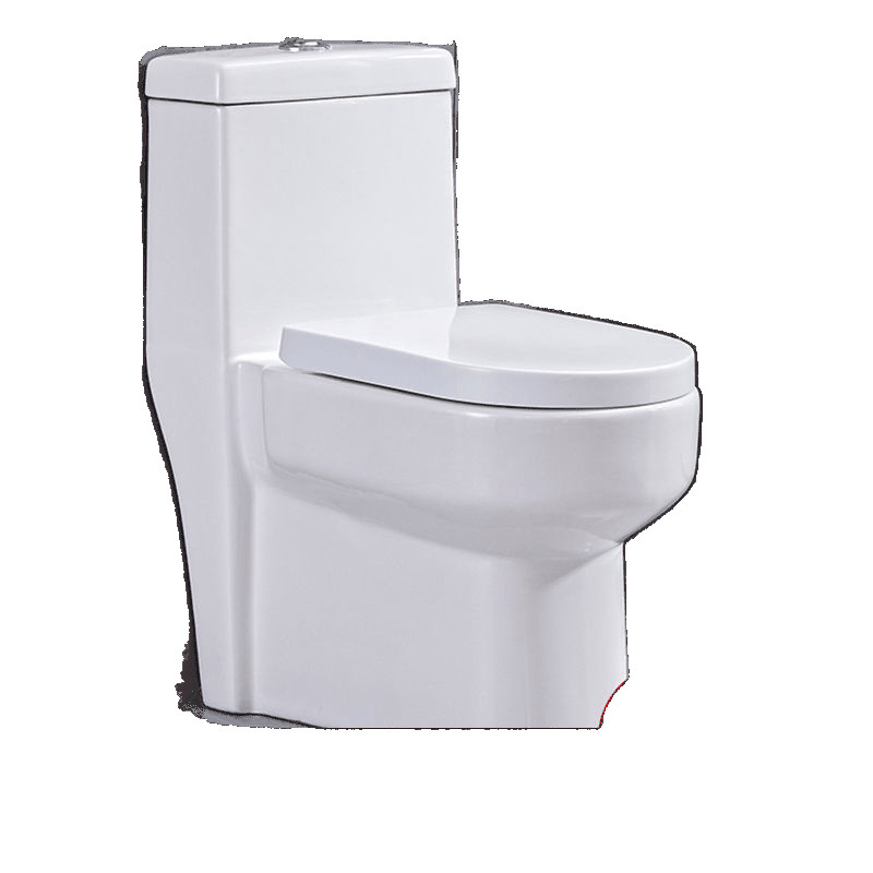 Small-sized bathroom, super cool flush toilet, ceramic anti-odor, water-saving, silent siphonic toilet for home use Item Picture