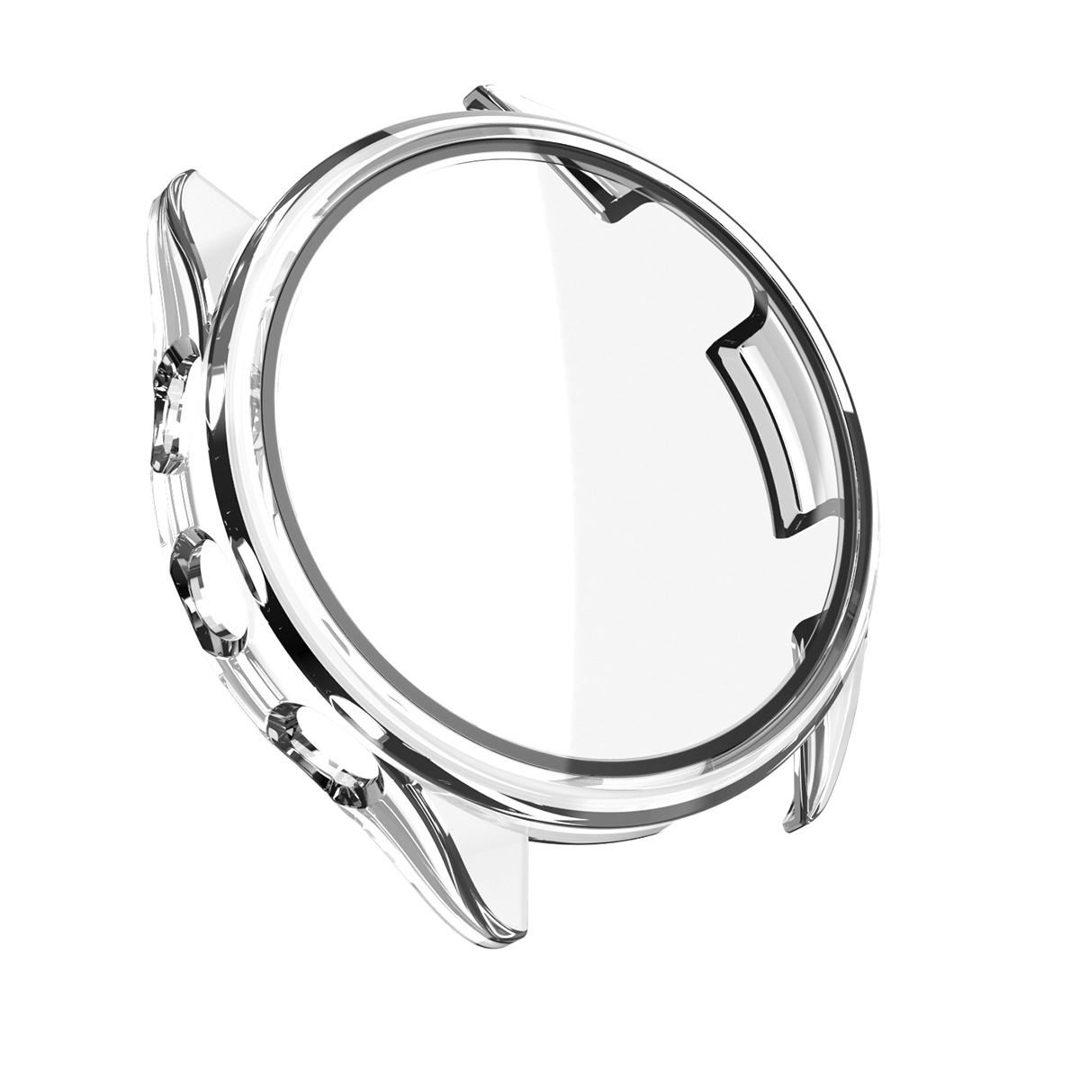 This Garmin Forerunner165 integrated PC tempered film protective case is suitable for Garmin watch cases Specification drawing