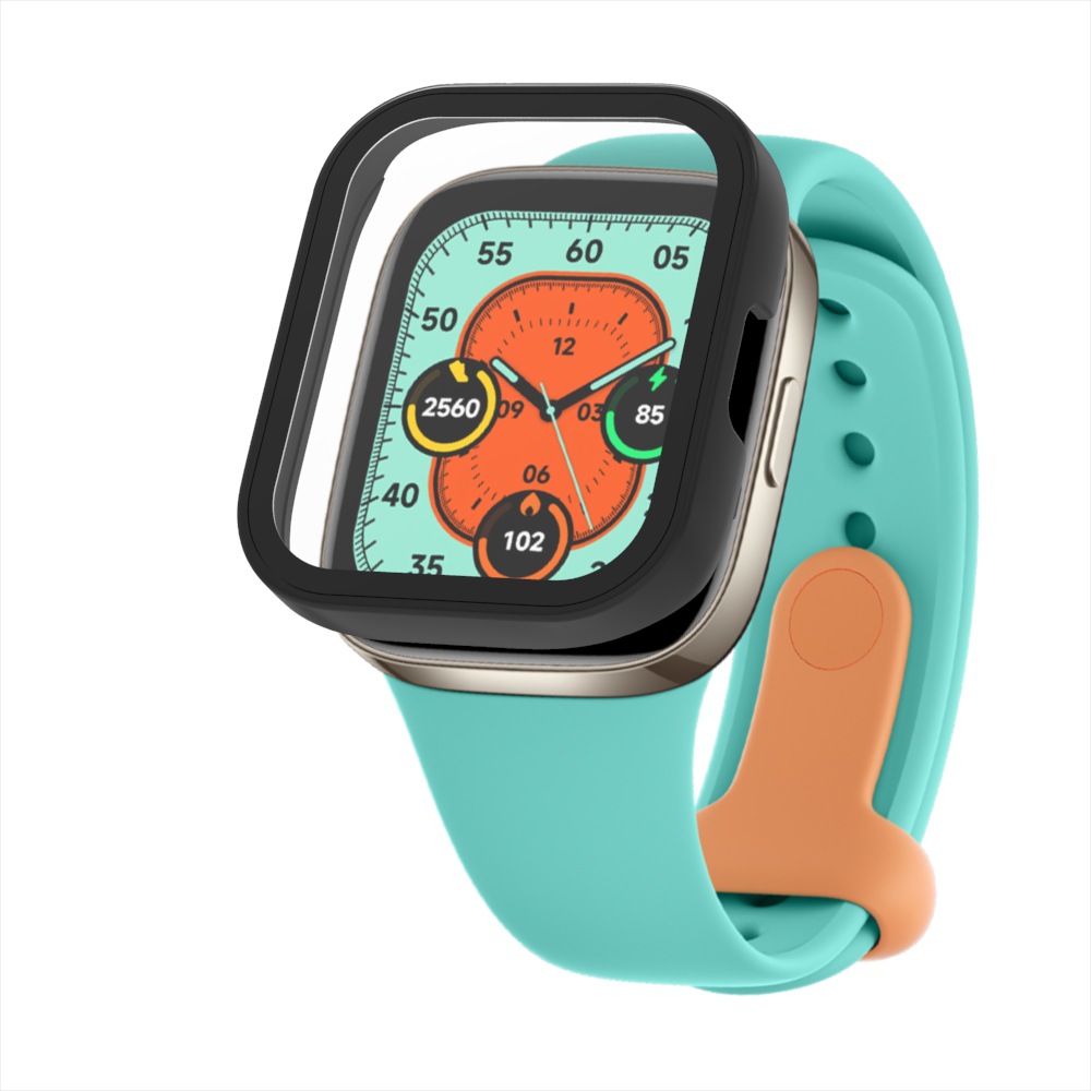 Redmi Watch 3 protective case: Redmi Watch 3 Tempered glass integrated case PC+ tempered glass Item Picture