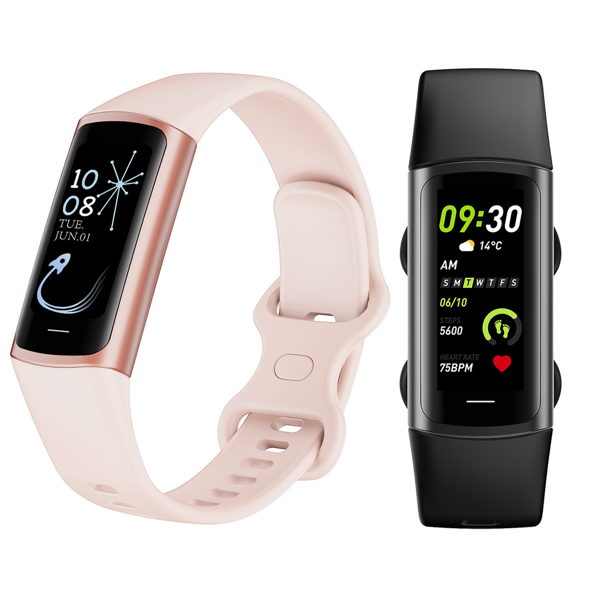 Manufacturer's cross-border private mold sports Bluetooth waterproof heart rate, blood pressure, blood oxygen, sleep health monitoring smartwatch bracelet full figure