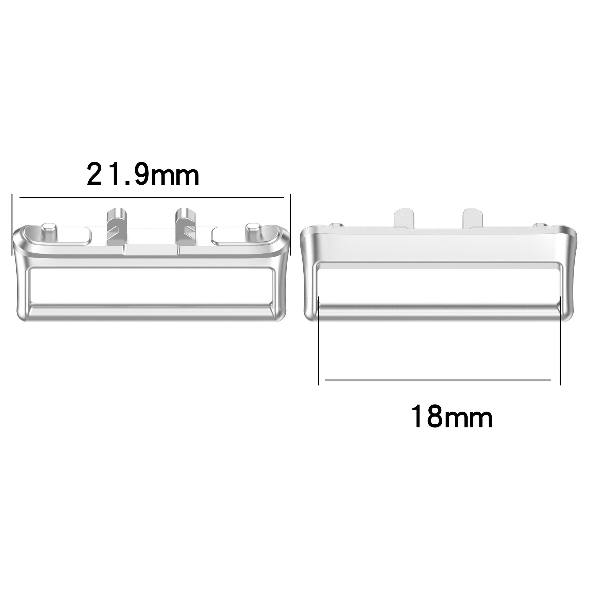 Suitable for Samsung watch Galaxy Fit3 connector SMR390 metal head 18/20MM stainless steel in stock Application Scenario