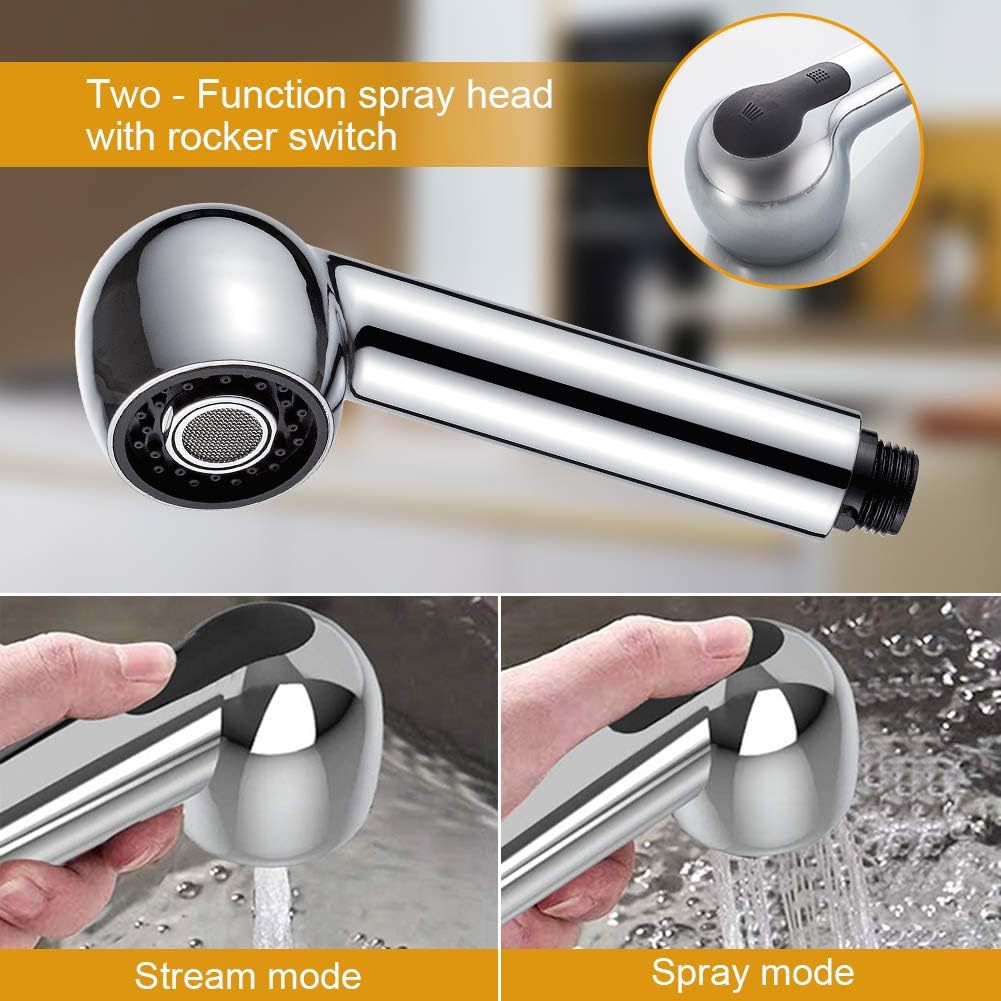 Cross-border pipe faucet shower head, kitchen sink, pull-out faucet, splash-proof shower head, factory wholesale pull-out head Application Scenario