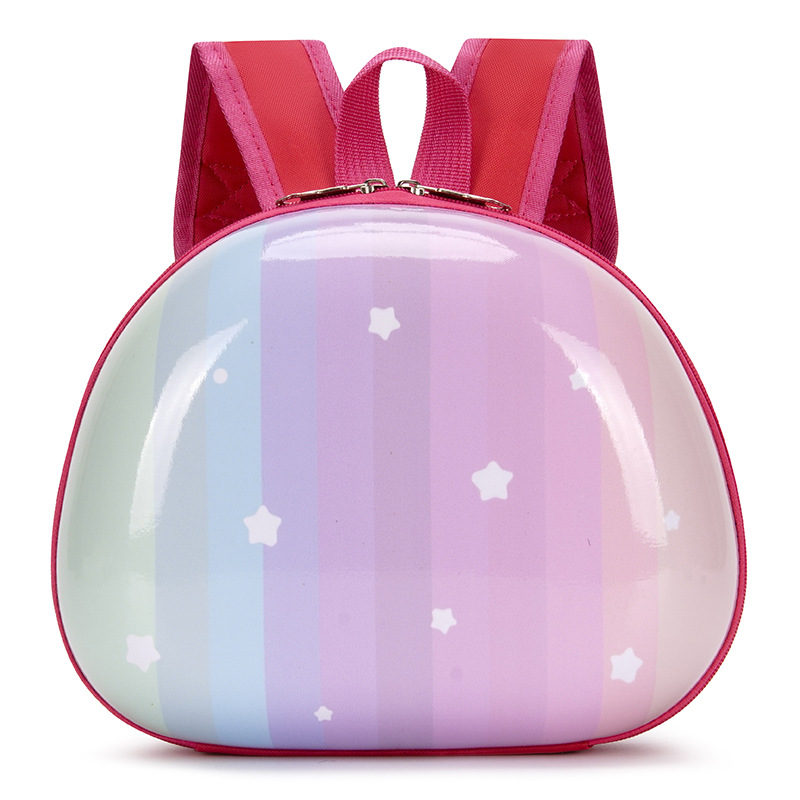 Wholesale of children's backpacks, trendy cartoon donut eggshell bags, kindergarten school bags, early education class gift backpacks Item Picture