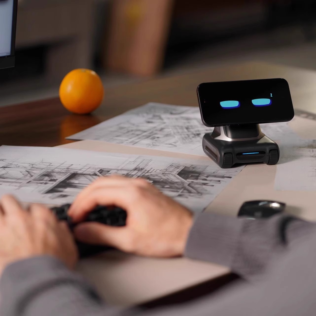 LOOI robot Smart desktop robot, mobile phone AI, face recognition, gesture interaction, voice dialogue, purchasing agent Item Picture