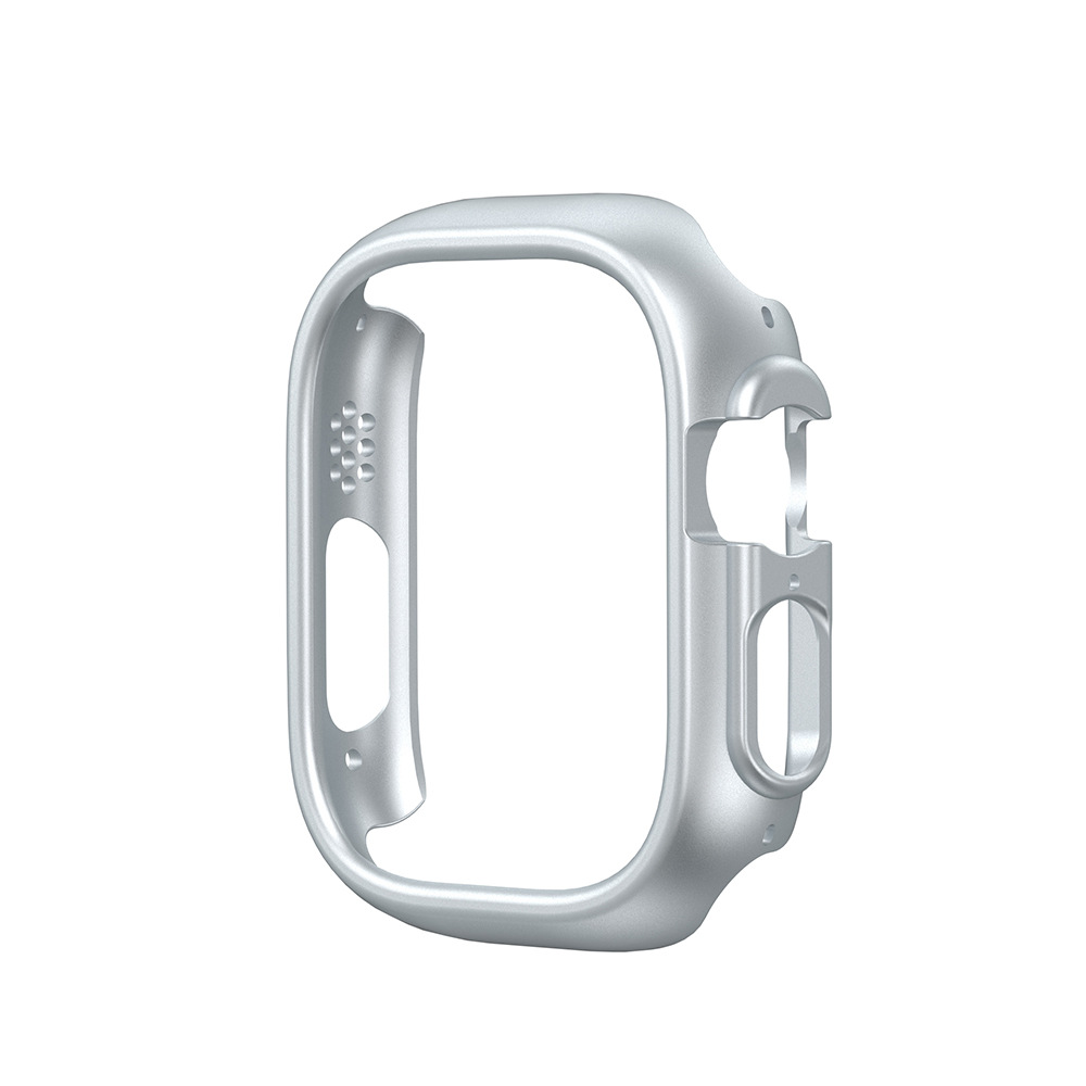 Explosion-proof hollowed-out hard shell protective case for Apple iwatch10 generation 46/9/8/7 PC skeleton S6 watch Application Scenario
