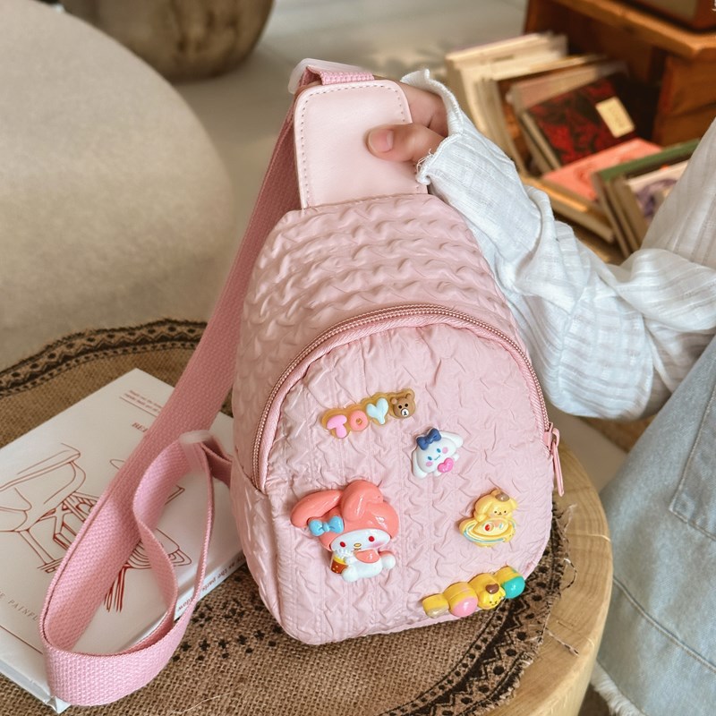 The manufacturer supplies multi-color accessory cartoon cute children's bags and mini ultra-light single-shoulder crossbody bags full figure