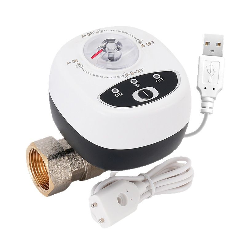 Shuixiang has been connected to the Tuya smart valve, which is linked with the water immersion guard sensor and gas alarm. When there is a leakage, it will automatically shut off Item Picture