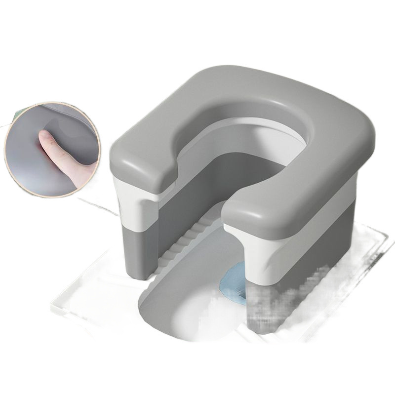 Home squat toilet seat frame, portable auxiliary stool for pregnant women and the elderly to use the toilet Item Picture