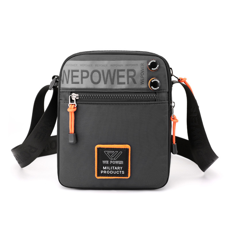 Wholesale of new trendy men's crossbody bags, fashionable and casual single-shoulder bags, outdoor water-resistant sports bags and travel small bags Item Picture
