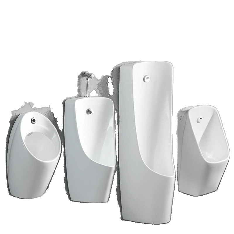 6wp [92% approval Rate] Wall-mounted floor-standing automatic sensor Ceramic men's urinal for adult urination Item Picture