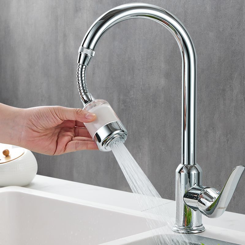 The water purifier, household tap water faucet filter, splash-proof faucet and shower head can rotate 360 degrees Specification drawing