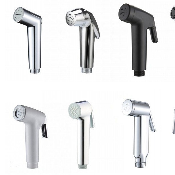 ABS electroplated toilet companion, spray gun, handheld pressurized toilet accessory, feminine washer, bathroom spray gun, vacuum-formed set Specification drawing
