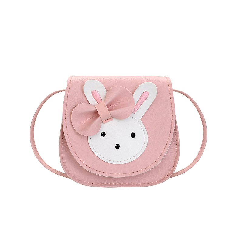 2022 Korean-style children's bags: Cute rabbit girl single-shoulder crossbody bag, Fashionable Princess mini loose change accessory bag Item Picture