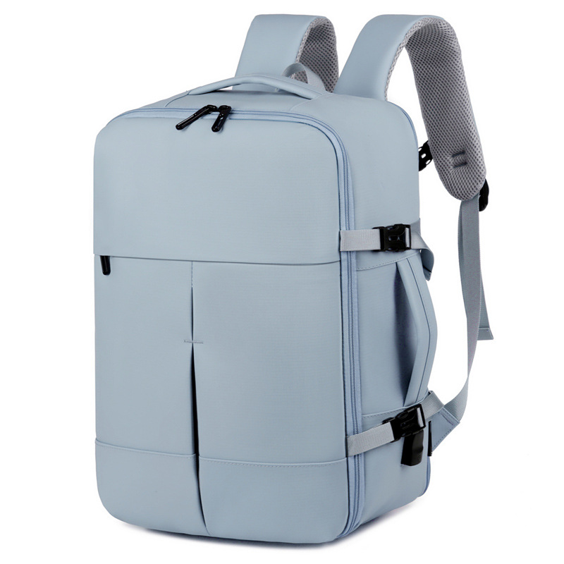 Factory direct sales of 17-inch computer backpacks, multi-functional travel backpacks, Oxford fabric waterproof backpacks, in stock and available for order details Picture