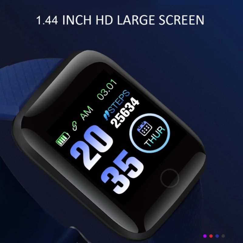 116plus Smart Bracelet Message Reminder Color Screen Sports D18S D20 Y68 Smart Bracelet one-piece consignment Specification drawing