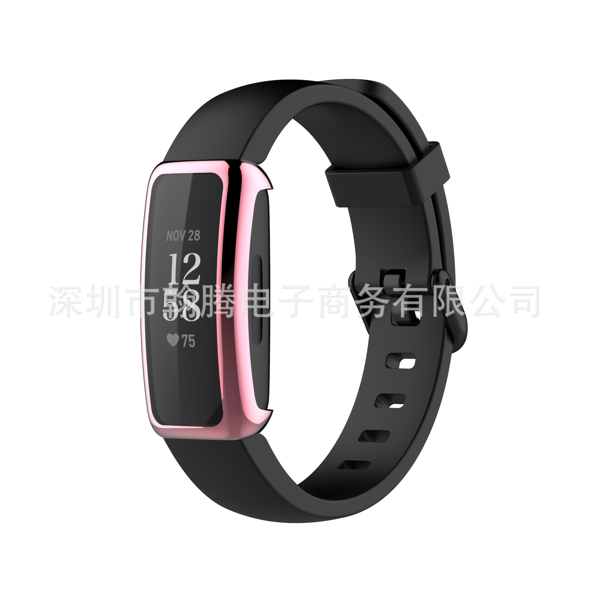 Suitable for Fitbit inspire2 watch case, smart watch case, inspire2 electroplated TPU all-inclusive case Item Picture