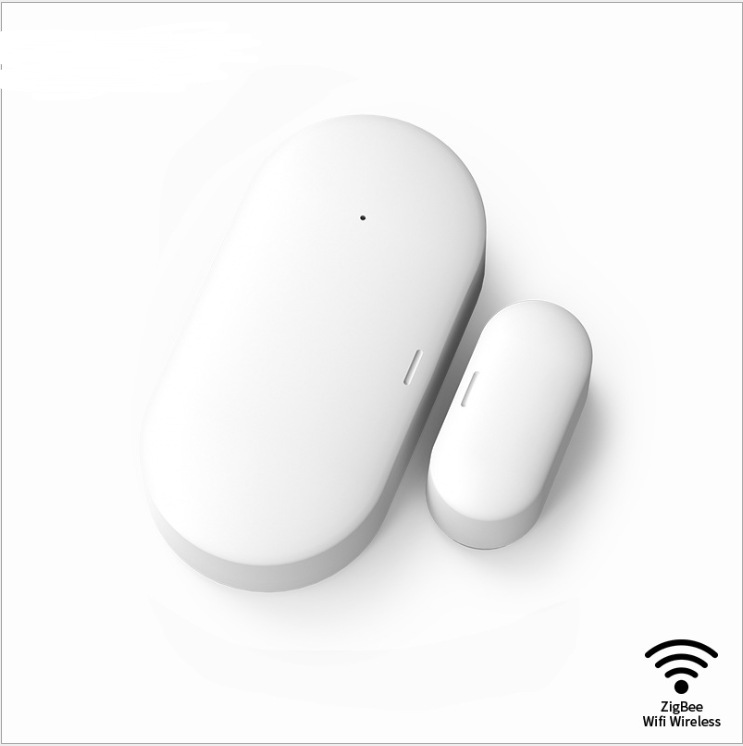 Zigbee smart home sensor door, magnetic window and door switch sensor, home automation scene security alarm details Picture