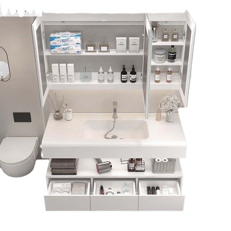 Senxing skin-Sensing Kolinai integrated bathroom cabinet combination modern and simple bathroom washbasin, washbasin and washbasin Item Picture
