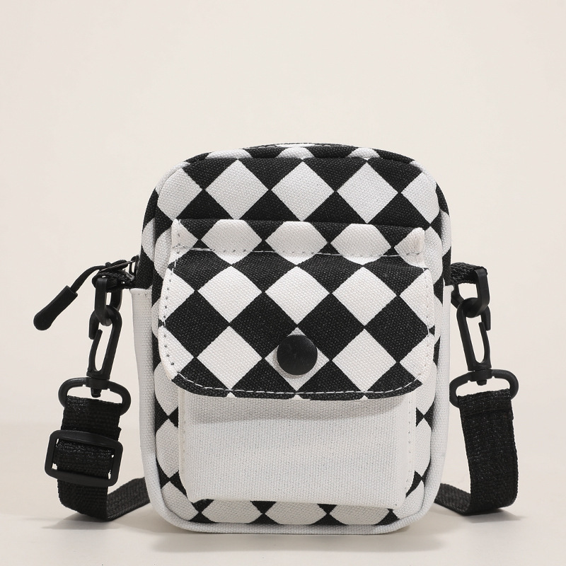 Ins-style small bags are selling well, including student canvas bags, single-shoulder crossbody bags, mobile phone bags, portable and cute planner bags for girls Item Picture