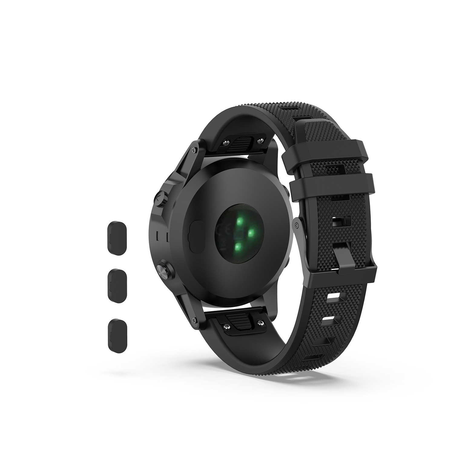 Dust plug for the charging port of Garmin fenix7, fenix6/fenix5/forerunner 265 watches Application Scenario