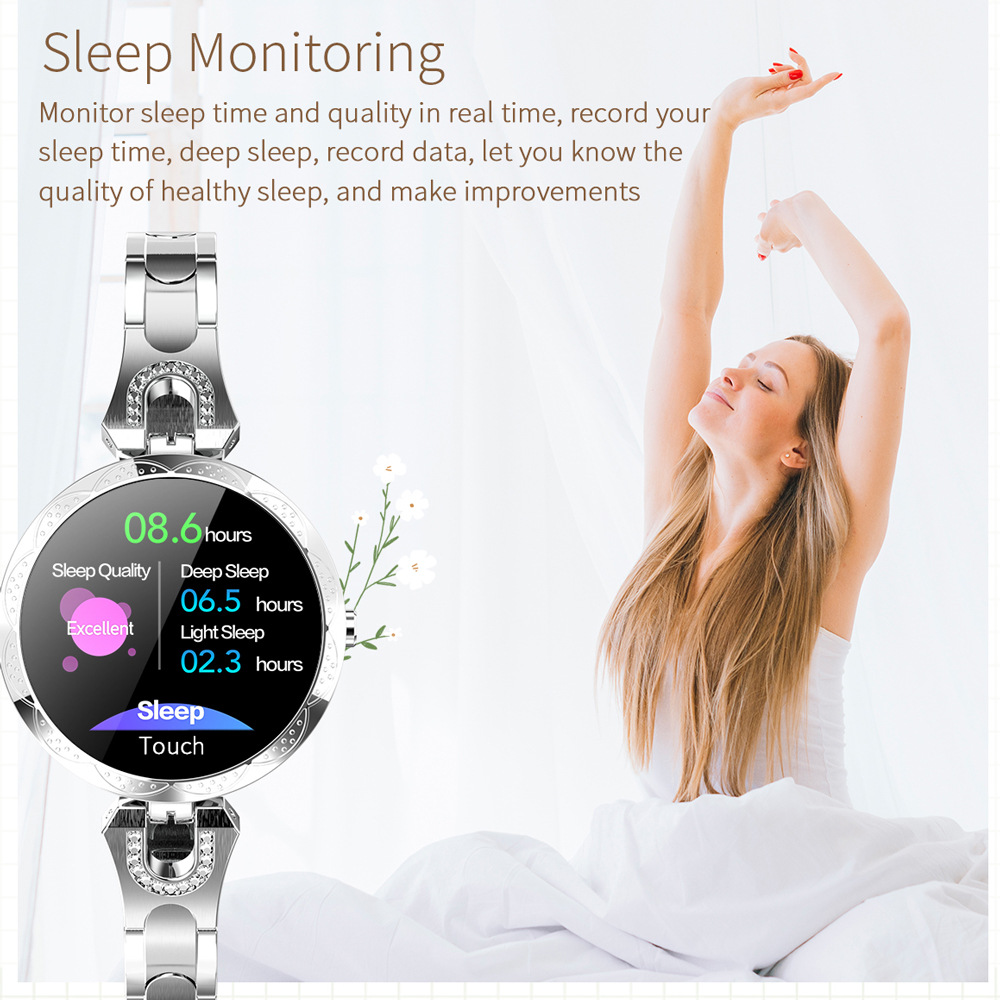 Woman Smart Watch Bracelet Girl Heart Rate Blood Pressure Item Picture