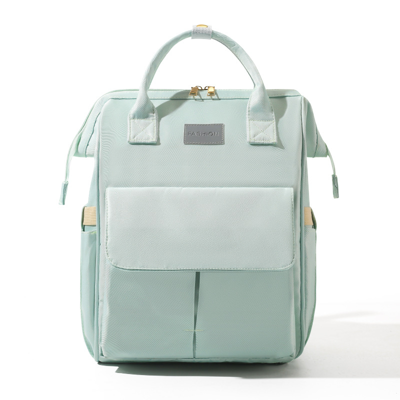 Mummy Bag is a new lightweight hand-held and double-shoulder bag for mothers and babies. It is a multi-functional and large-capacity backpack for traveling Specification drawing