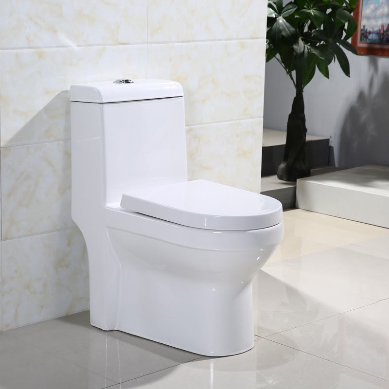 Engineering ceramic motor crushing hotel toilet siphonic integrated toilet, energy-saving and silent water pumping, direct wall-flushing drainage Application Scenario