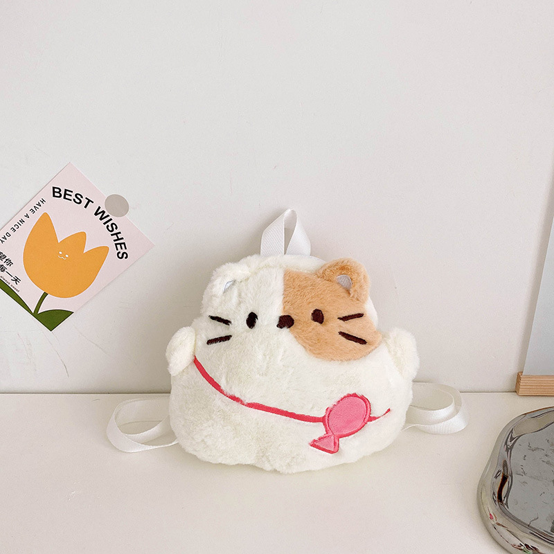 Japanese-style doll mini backpack 2022 new style cute cartoon mini bag, claw machine doll, plush doll details Picture